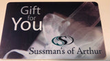 Sussman's Gift Certificates